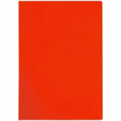 Папка-уголок OfficeSpace, A4, 100мкм, прозрачная красная