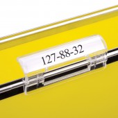 Папки подвесные  пластиковые Brauberg (Италия), комплект 5 шт., 315х245 мм, до 80 л. А4, желтые, табуляторы