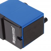 Точилка механическая Brauberg "RoboBlue", металлический механизм, чёрный/синий Точилка механическая Brauberg "RoboBlue", металлический механизм, чёрный/синий