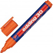 Маркер перманентный пигментный Edding E-30/006 оранжевый (толщина линии 1,5-3 мм)