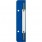Механизм для скоросшивателя полоска Attache металлический синий 50 штук (160x35 мм)