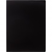 Папка с зажимом Attache A4 0.4 мм черная (до 150 листов)