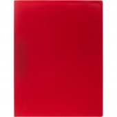 Папка с зажимом Attache A4 0.4 мм красная (до 150 листов)