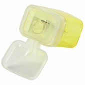 Точилка Staff "OfficeBox", с контейнером и крышкой, прямоугольная, тонированный ассорти Точилка Staff "OfficeBox", с контейнером и крышкой, прямоугольная, тонированный ассорти