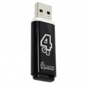 Память Smart Buy USB Flash   4GB Glossy черный