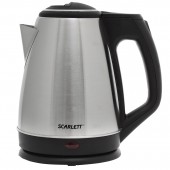 Чайник электрический Scarlett SC-EK21S25, 1,5л, 1350Вт, нержавеющая сталь