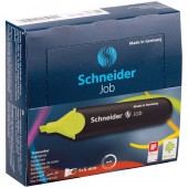 Выделители текста Schneider "Job" желтый, 1-5мм