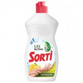 Жидкость для мытья посуды "Sorti" "Лимон" ,0,45л