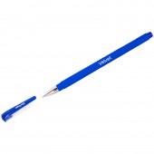 Ручка гелевая Berlingo "Velvet" синяя, 0,5мм, прорезиненый корпус