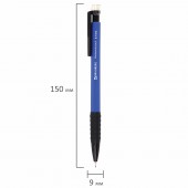 Карандаш механический Brauberg "Comfort", 1шт/уп, корпус синий, резиновый держатель, ластик, 0,7мм Карандаш механический Brauberg "Comfort", 1шт/уп, корпус синий, резиновый держатель, ластик, 0,7мм