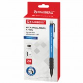 Карандаш механический Brauberg "Comfort", 1шт/уп, корпус синий, резиновый держатель, ластик, 0,7мм Карандаш механический Brauberg "Comfort", 1шт/уп, корпус синий, резиновый держатель, ластик, 0,7мм
