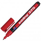 Маркер перманентный (нестираемый) Edding 370, тонкий наконечник 1 мм, красный, E-370/2 Маркер перманентный (нестираемый) Edding 370, тонкий наконечник 1 мм, красный, E-370/2