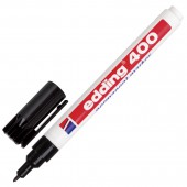 Маркер перманентный (нестираемый) Edding 400, заправляемый, тонкий наконечник 1 мм, черный, E-400/1 Маркер перманентный (нестираемый) Edding 400, заправляемый, тонкий наконечник 1 мм, черный, E-400/1