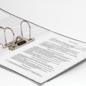 Папка-регистратор А4, 80мм Brauberg с покрытием из ПВХ уголком, серая (удвоенный срок службы) Папка-регистратор А4, 80мм Brauberg с покрытием из ПВХ уголком, серая (удвоенный срок службы)