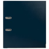Папка-регистратор А4, 80мм Brauberg с покрытием из ПВХ уголком, синяя (удвоеннный срок службы)