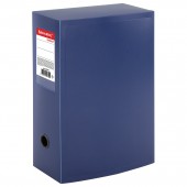 Короб архивный Brauberg "Energy", пластик, 10 см (на 900 л.), разборный, синий, 0,9 мм Короб архивный Brauberg "Energy", пластик, 10 см (на 900 л.), разборный, синий, 0,9 мм