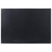 Коврик на стол 380х590мм, Brauberg, с прозрачным карманом, черный