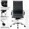 Кресло офисное Brabix "Energy EX-509", рециклированная кожа, хром, черное