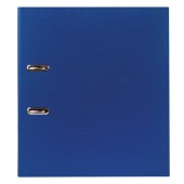 Папка-регистратор А4, 50мм Brauberg с покрытием из ПВХ синяя (удвоенный срок службы)