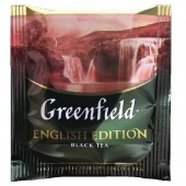 Чай черный Greenfield English Edition , 100 фольг. пакетиков по 2гр Чай черный Greenfield English Edition , 100 фольг. пакетиков по 2гр