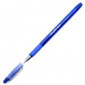 Ручка шариковая неавтоматическая масляная Unimax Ultra Glide Steel синяя (толщина линии 0.8 мм)
