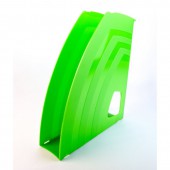 Лоток вертикальный Attache Fantasy пластиковый зеленый ширина 70 мм