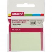 Стикеры Attache 51х51 мм пастельные салатовые (1 блок, 100 листов) Стикеры Attache 51х51 мм пастельные салатовые (1 блок, 100 листов)