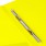 Папка с металлическим скоросшивателем и внутренним карманом Brauberg "Neon", 16мм, желтая, до 100 листов, 0,7 мм