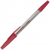 Ручка шариковая Attache Elementary 0,5мм красный ст.