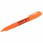 Выделители текста Staff, набор 4 шт., эргономичный корпус, скошенный наконечник 1-3 мм, лимонный, зеленый, розовый, оранжевый