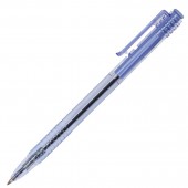 Ручка шариковая масляная автоматическая Brauberg "Click Blue", тонированный корпус, узел 1мм, линия 0,5 мм, синяя,