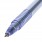 Ручка шариковая масляная автоматическая Brauberg "Click Blue", тонированный корпус, узел 1мм, линия 0,5 мм, синяя,