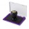 Штемпельная подушка brauberg, 120х90 мм (рабочая поверхность 110х70 мм), фиолетовая краска