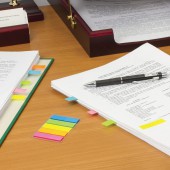 Закладки  пласт. 5цв.по 20л, Staff, 12ммх45, неон, ст.1 Закладки  пласт. 5цв.по 20л, Staff, 12ммх45, неон, ст.1