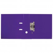 Папка-регистратор Brauberg "extra", 75 мм, фиолетовая, двустороннее покрытие пластик, металлический уголок,