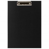 Доска-планшет "everyday" stuff с прижимом А4 (225х316 мм), картон/бумвинил, Россия, черная