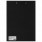 Доска-планшет "everyday" stuff с прижимом А4 (225х316 мм), картон/бумвинил, Россия, черная