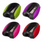 Точилка Brauberg "Space Neon", пластиковая, корпус ассорти Точилка Brauberg "Space Neon", пластиковая, корпус ассорти