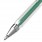 Ручка шариковая Brauberg "M-500 Classic", зеленая корпус прозрачный, узел 0,7 мм, линия письма 0,35
