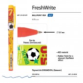 Ручка шариковая Bruno Visconti FreshWrite, синяя, "Футбол. Чемпионы. Испания", линия письма 0,5 мм, 20-0214/106