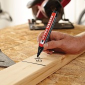 Маркер перманентный Ultra Marker, черный, 3,5 мм, с клипом, Brauberg, ст.1 Маркер перманентный Ultra Marker, черный, 3,5 мм, с клипом, Brauberg, ст.1