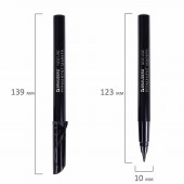 Маркер перманентный (нестираемый) Brauberg нью LINE, черный, круглый наконечник 2 мм, Маркер перманентный (нестираемый) Brauberg нью LINE, черный, круглый наконечник 2 мм,