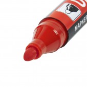 Маркер перманентный Ultra Marker, Красный 3,5 мм, с клипом, Brauberg Маркер перманентный Ultra Marker, Красный 3,5 мм, с клипом, Brauberg