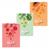 Тетрадь А4, 80 л., Brauberg, скоба, клетка, обложка картон, "Mix" Тетрадь А4, 80 л., Brauberg, скоба, клетка, обложка картон, "Mix"